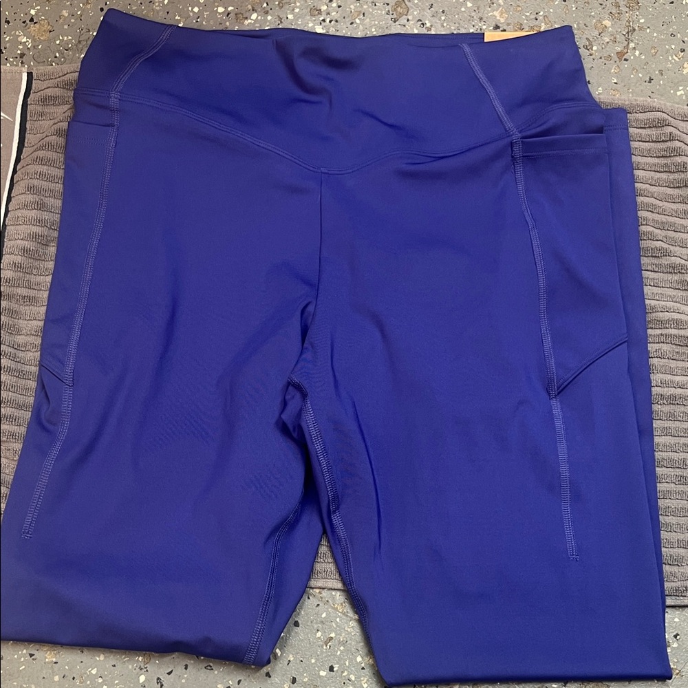 PINK Victoria's Secret Royal Blue Leggings